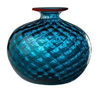 Vase Venini Monofiori Balloton in Verre 100.29